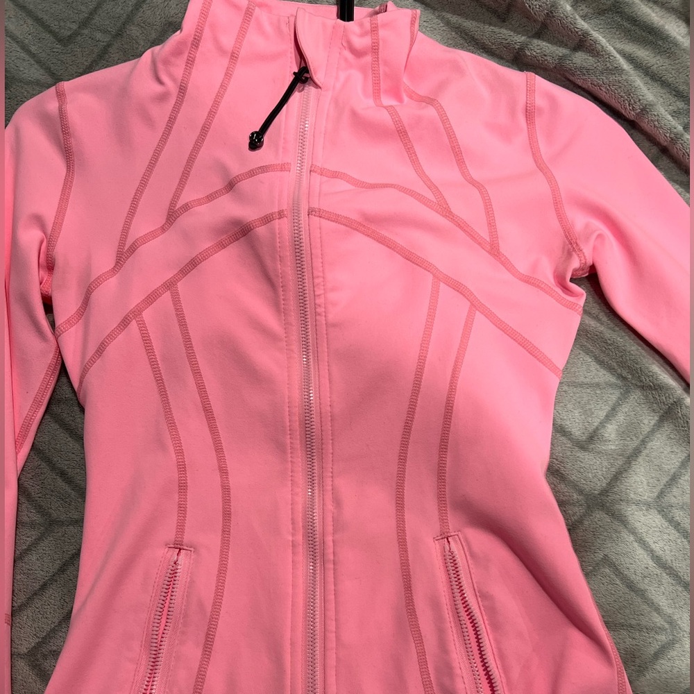 pink lululemon define jacket
